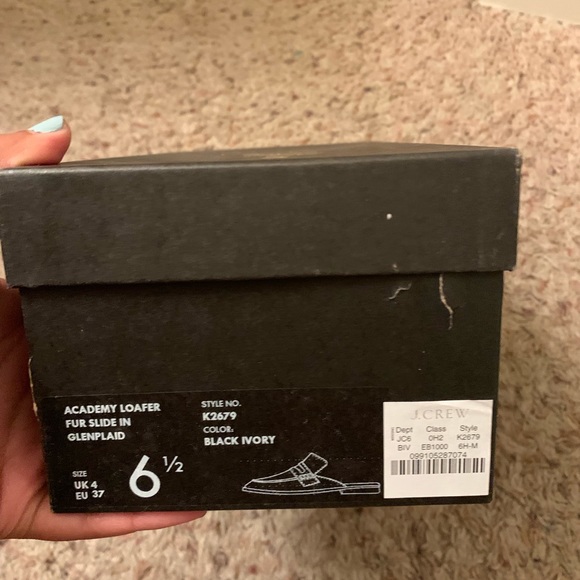 J. Crew Faux-fur Lined Mules Slides - Picture 5 of 5